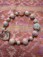 Clear Heart Bracelet