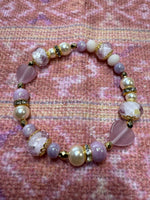 Glass Heart Bracelet